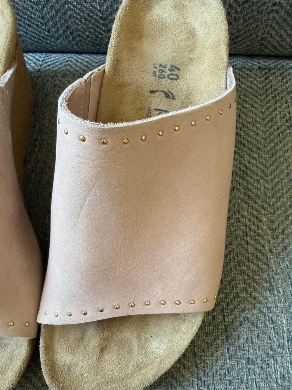 Papillio by Birkenstock Namica Baby Pink Leather Wedge Sandal Size: 40(L9/M7)